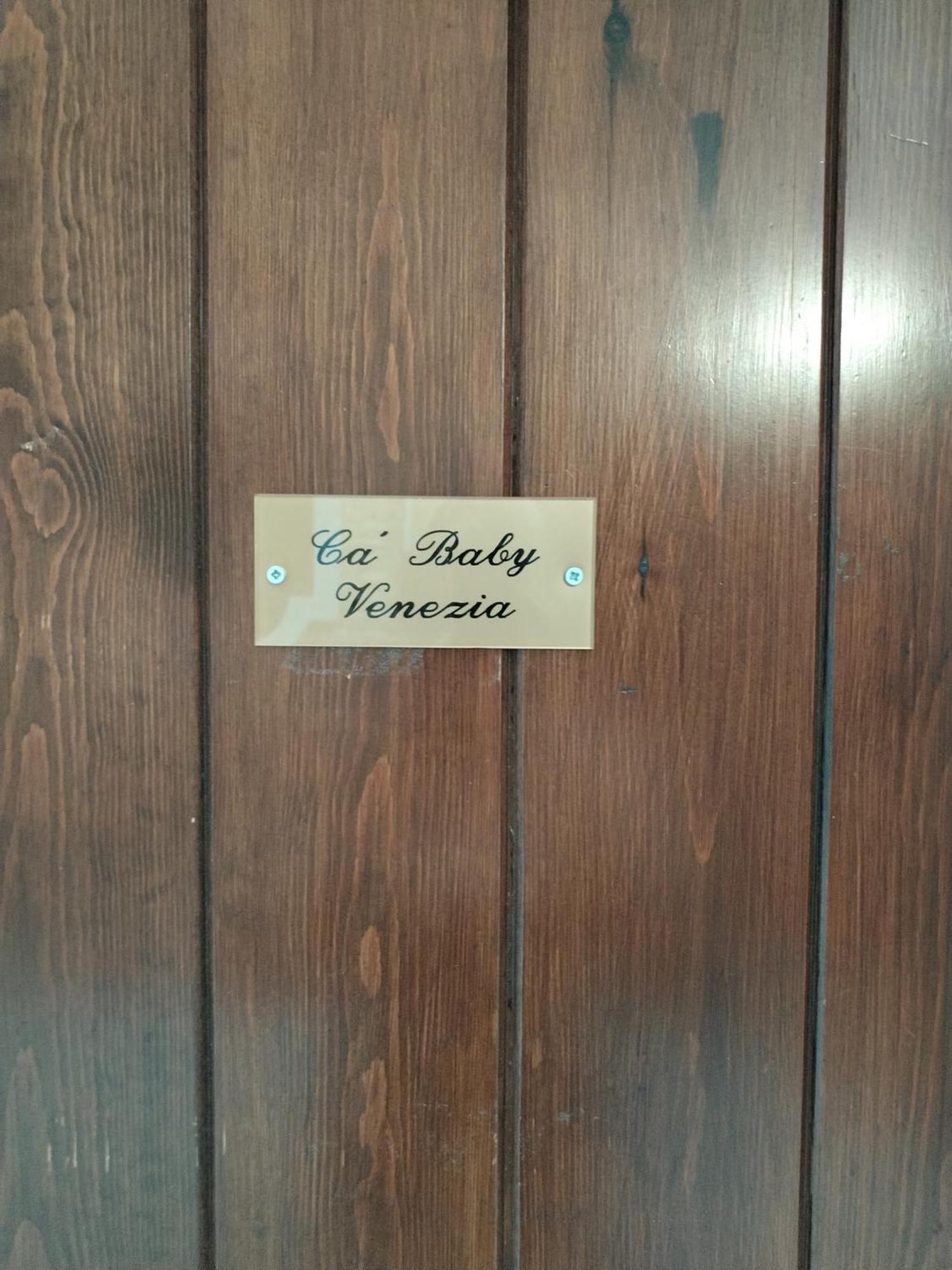 Ca' Baby Venezia Apartamento Exterior foto
